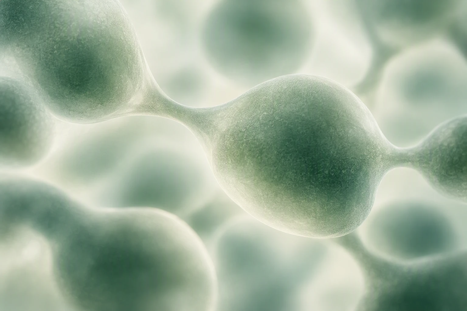 Biological structures and molecular signals forming a connected virtual model