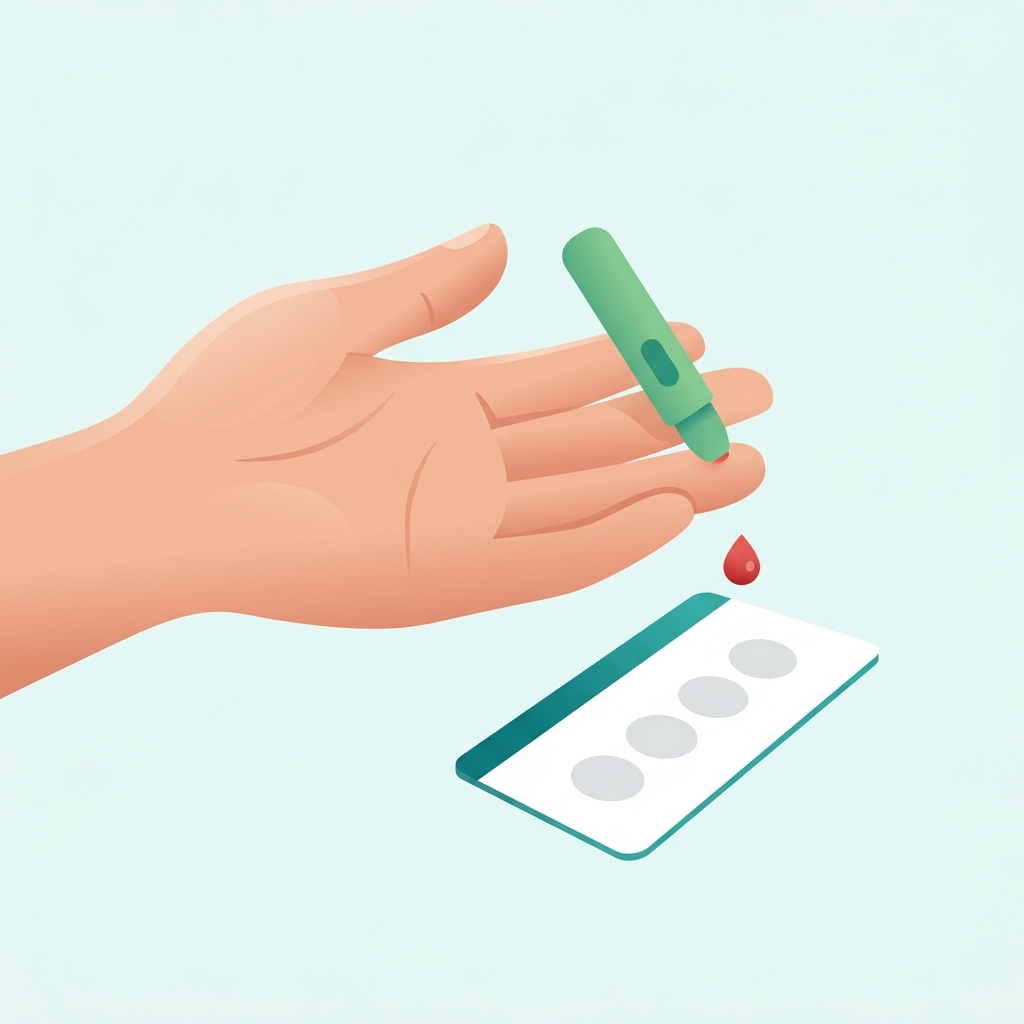 Collect blood sample at home