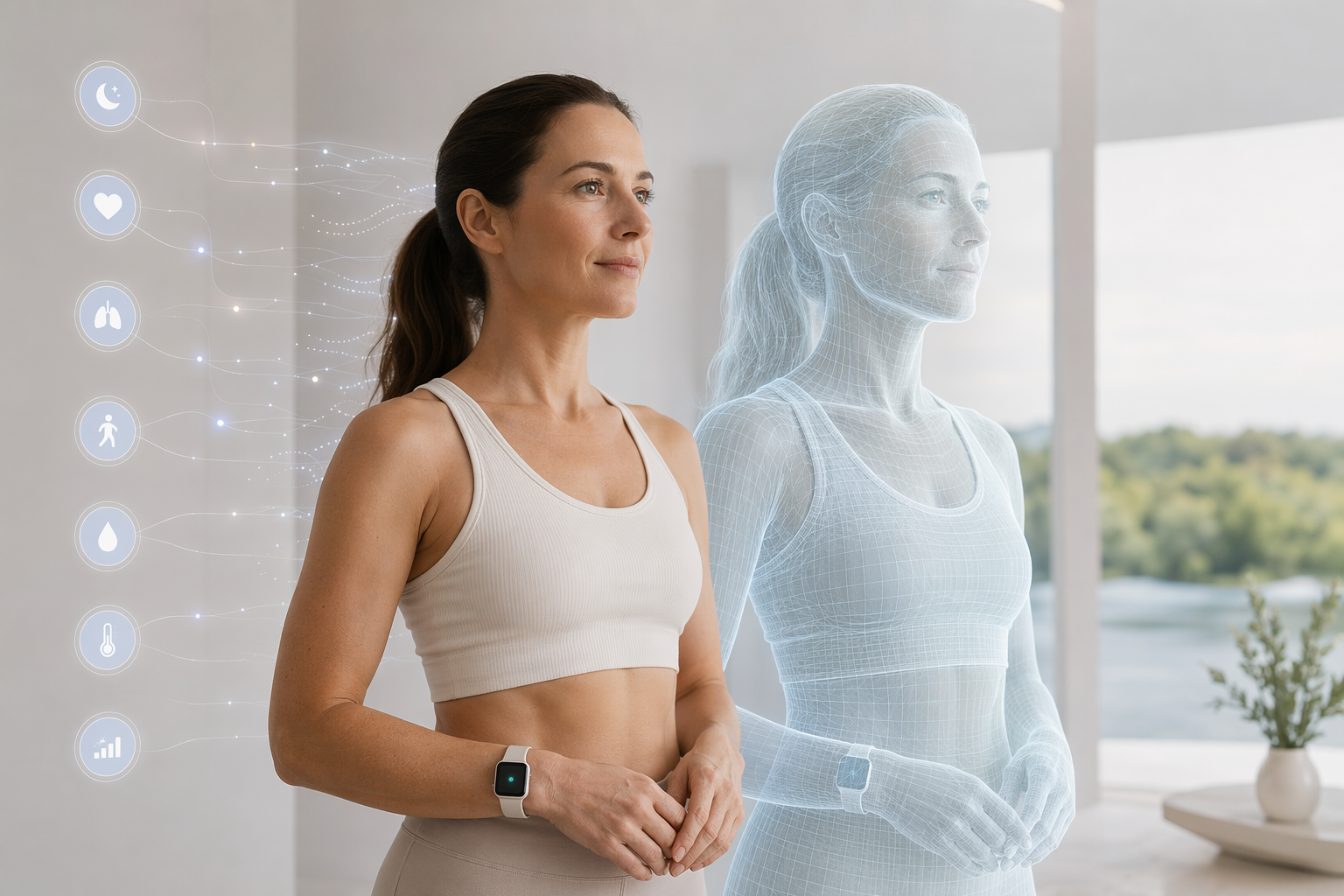 Visuel du soi physique et virtuel