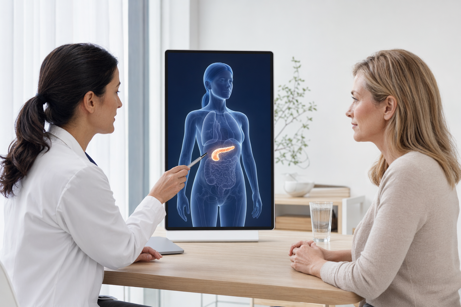 Visuel de consultation en oncologie