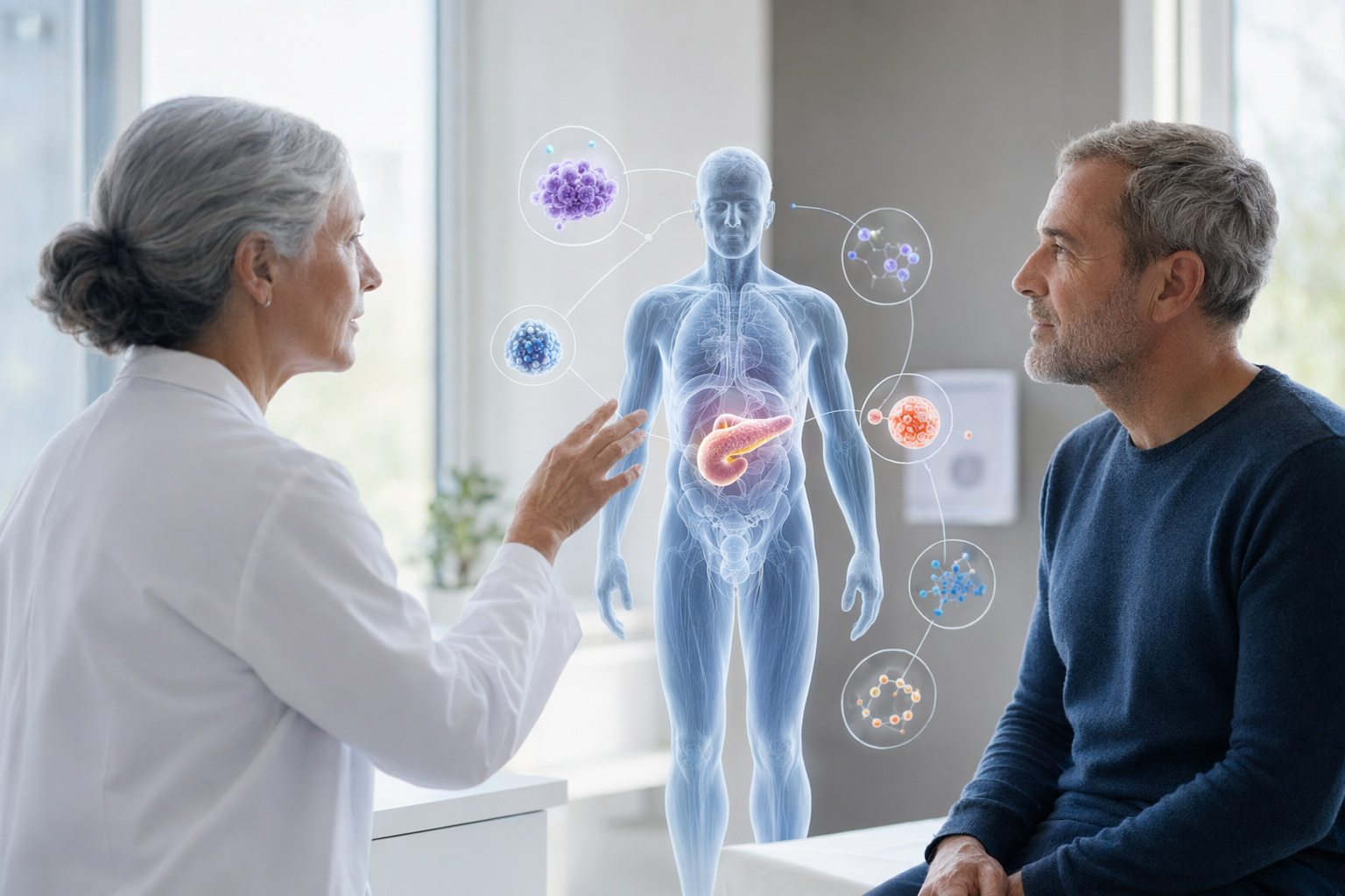 Visuel oncologique en cabinet médical