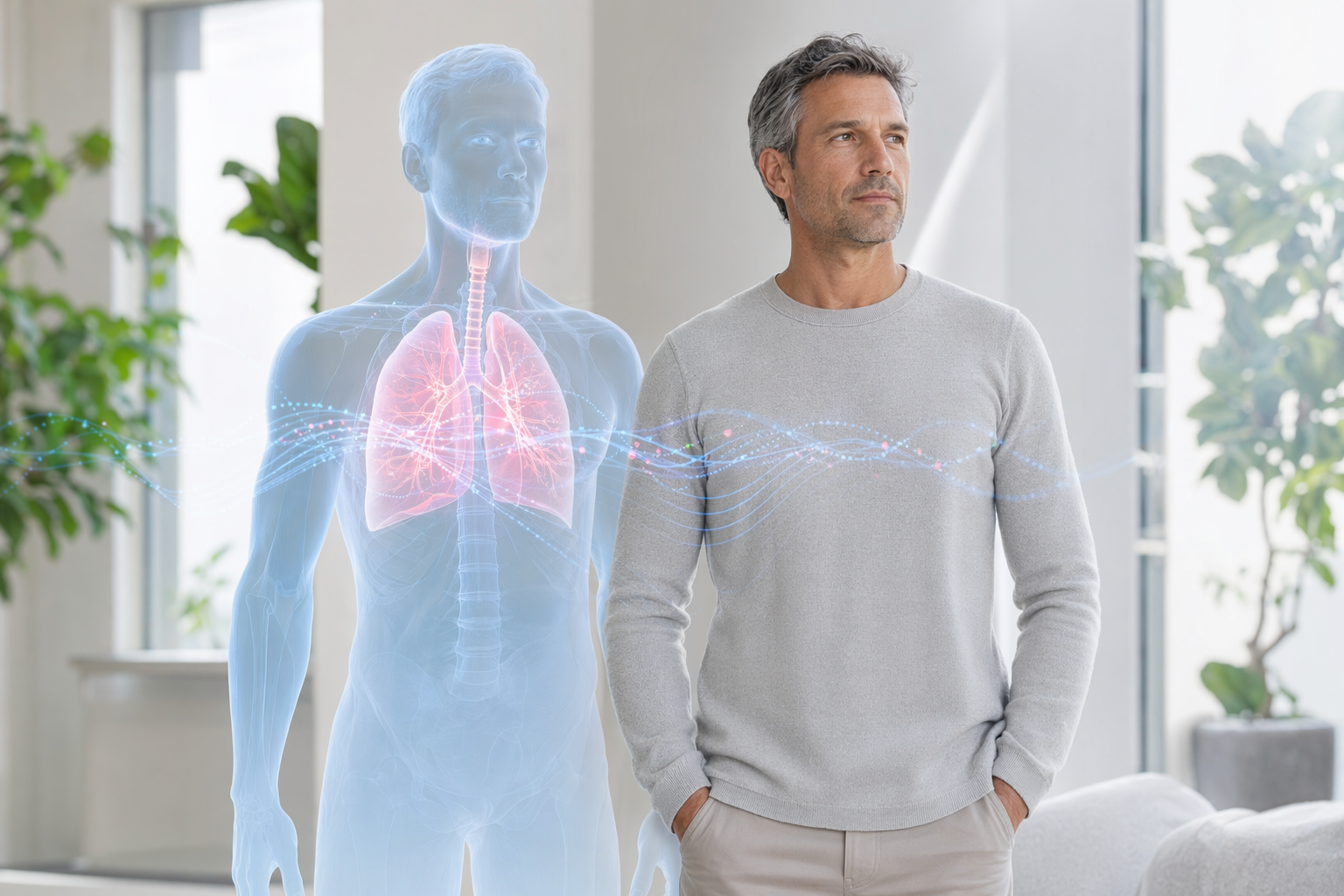 Visuel du cancer du poumon