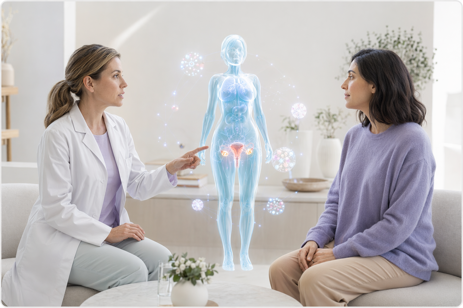 Visuel de biomarqueurs ovariens
