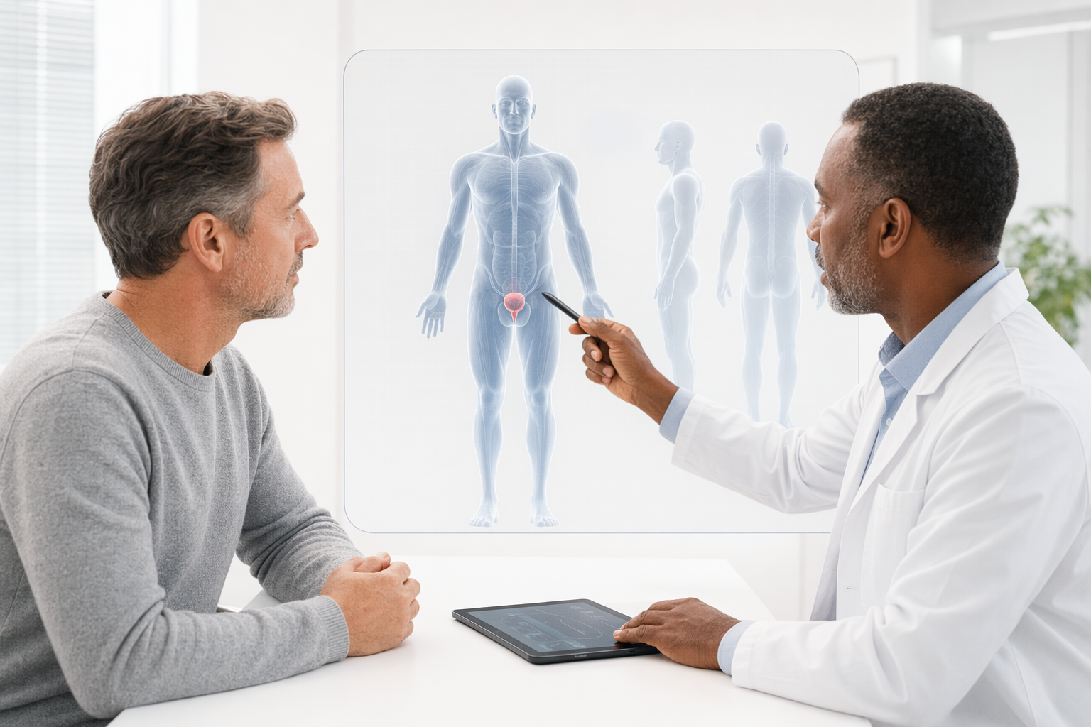 Visuel de consultation pour la prostate