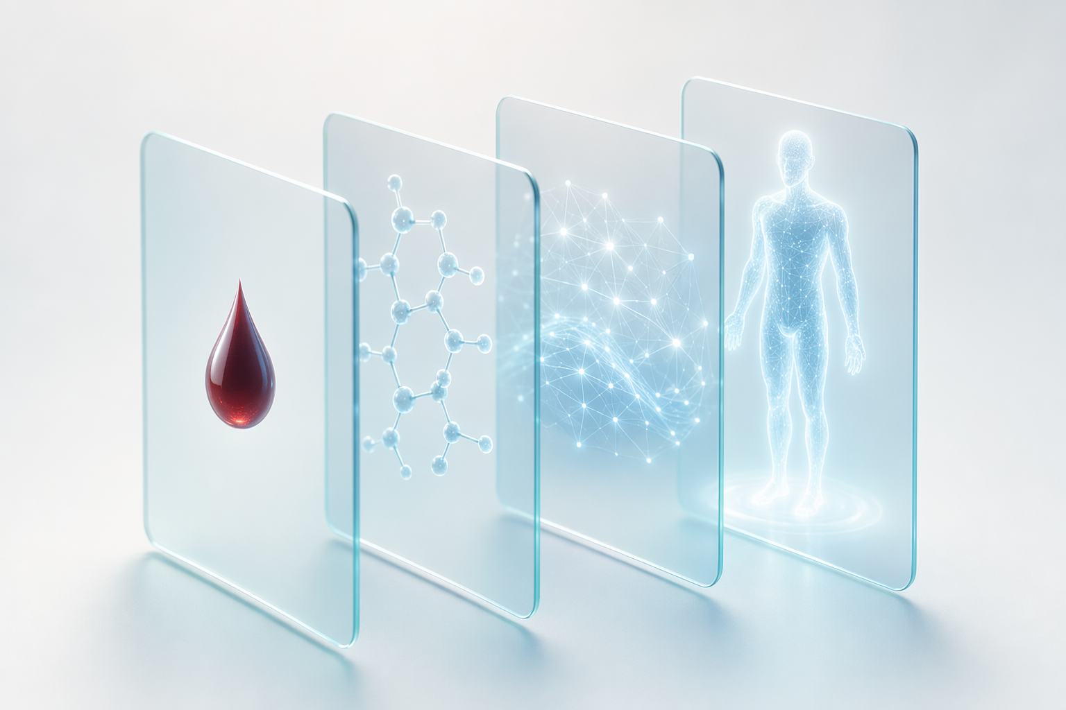 The four layers of the BioTwin virtual twin